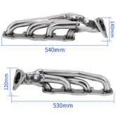 Stainless Steel headers for Toyota Tundra Sequoia 2000-2004 UCK 4.7L V8 2UZ-FE